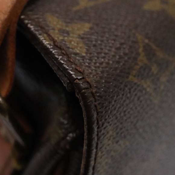 LOUIS VUITTON Monogram Cartouchiere MM Shoulder Bag M51253 LV Auth 94868 - Picture 9 of 16